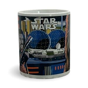 Star Wars Galerie Ceramic Mug‎ Lando Calrissian Han Solo Chewbacca Design 2014